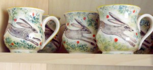 hare mugs        